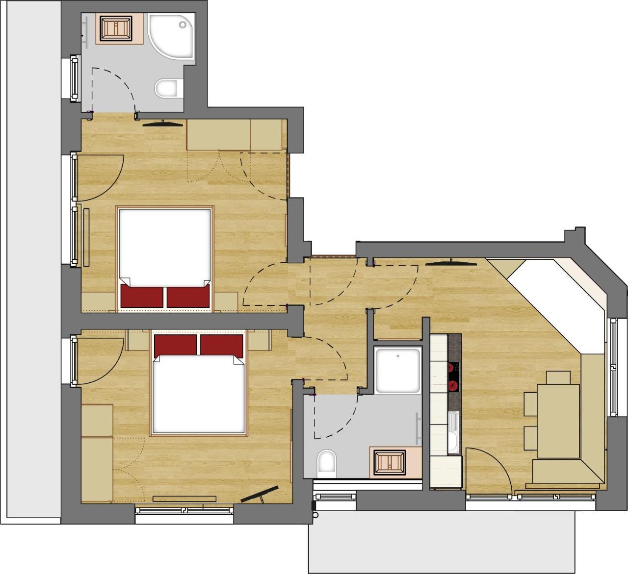 Apartment Kristall Finkenberg Exterior foto